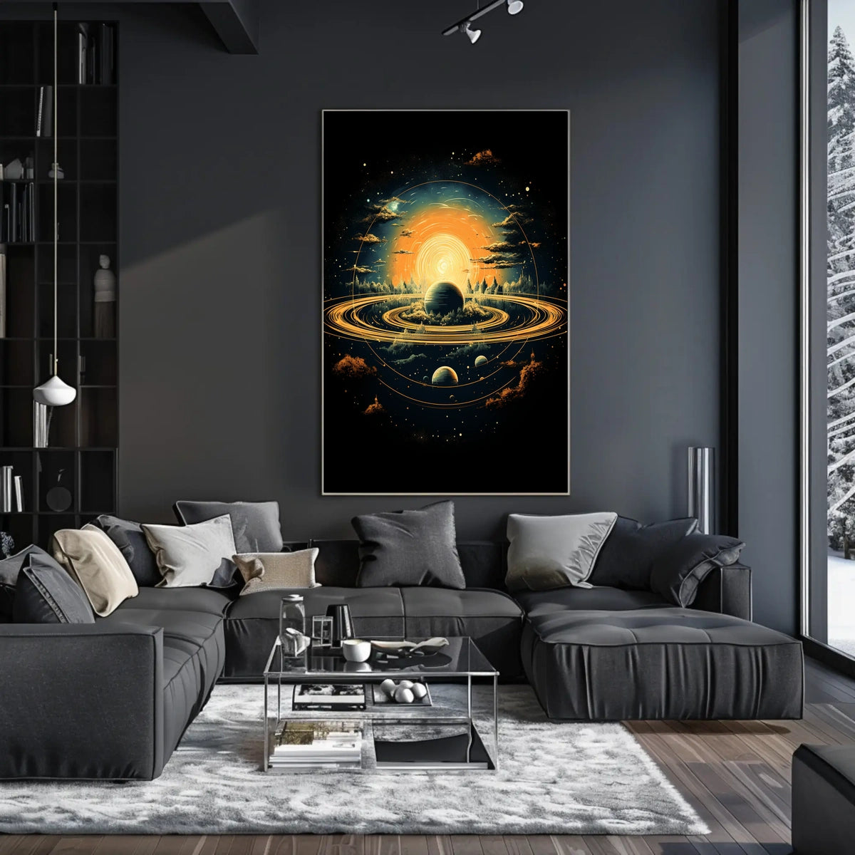Celestial Harmony Poster