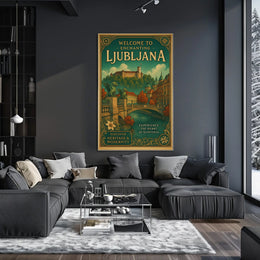 Welcome to Enchanting Ljubljana Poster
