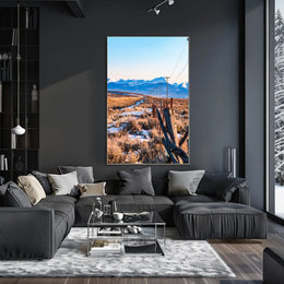 Serene Mountain Landscape Poster