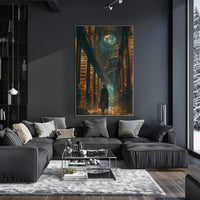 Mystical Library Adventure: Fantasy or Mythology Poster PosterGoat
