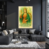 Saint Catherine of Alexandria Poster