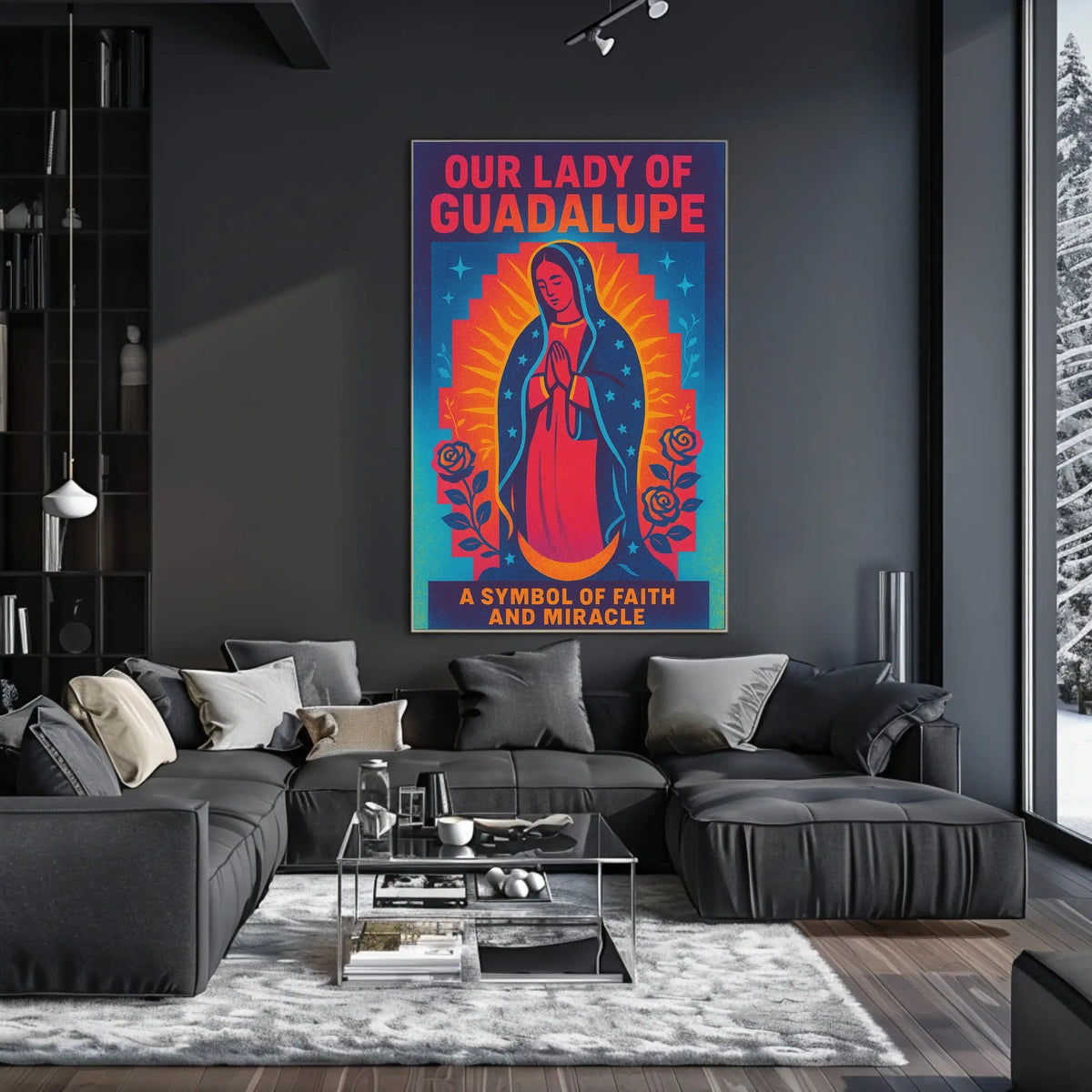 Our Lady Of Guadalupe A Symbol Of Poster