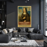 Saint Isabel Of France Poster