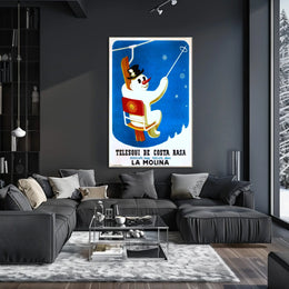 La Molina Ski Resort Poster