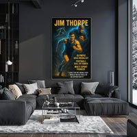 Celebrating a Legend Jim Thorpe Poster