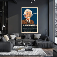 Albert Einstein Theoretical Physicist Poster
