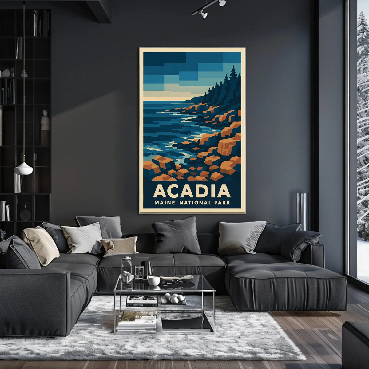 Acadia National Park Poster