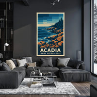 Acadia National Park Poster