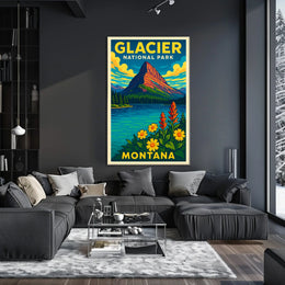 Glacier National Park Montana Poster
