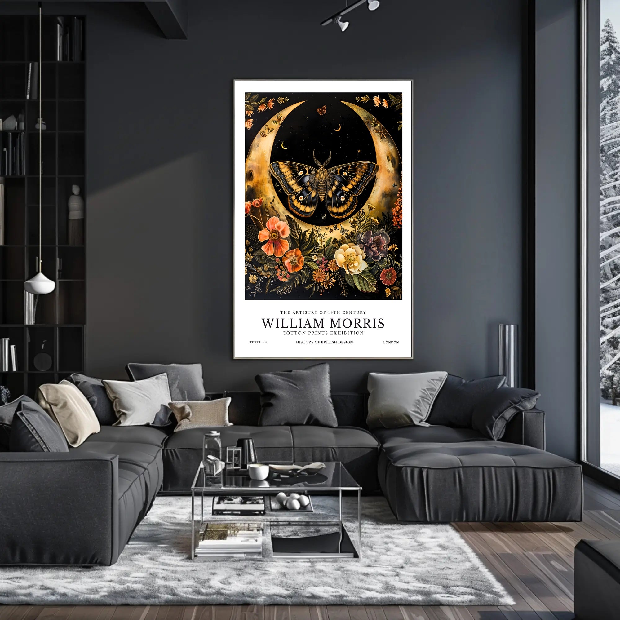 William Morris British Design Cotton Prints Cultural or Heritage Poster