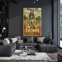 Jim Thorpe Athletic Legend Poster