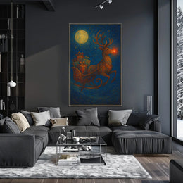 RudolphS Starry Night Poster