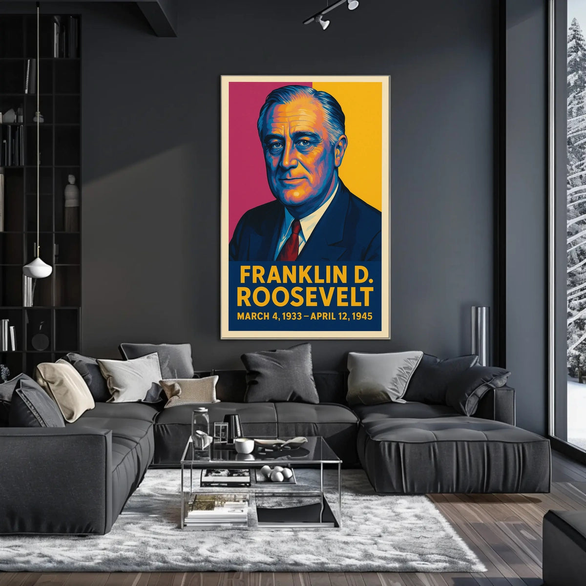 Franklin D. Roosevelt Poster