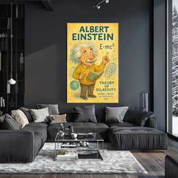 Albert Einstein Theory Of Relativity Poster