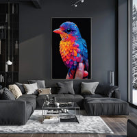 Vibrant Bird Of Paradise Poster