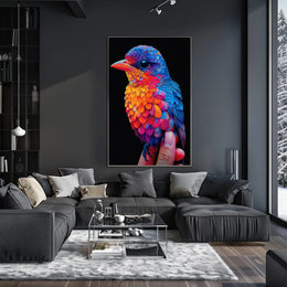 Vibrant Bird Of Paradise Poster