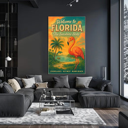 Welcome to Florida The Sunshine State Poster