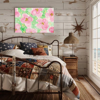 Floral Watercolor Delight Poster