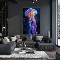 Ethereal Jellyfish Poster