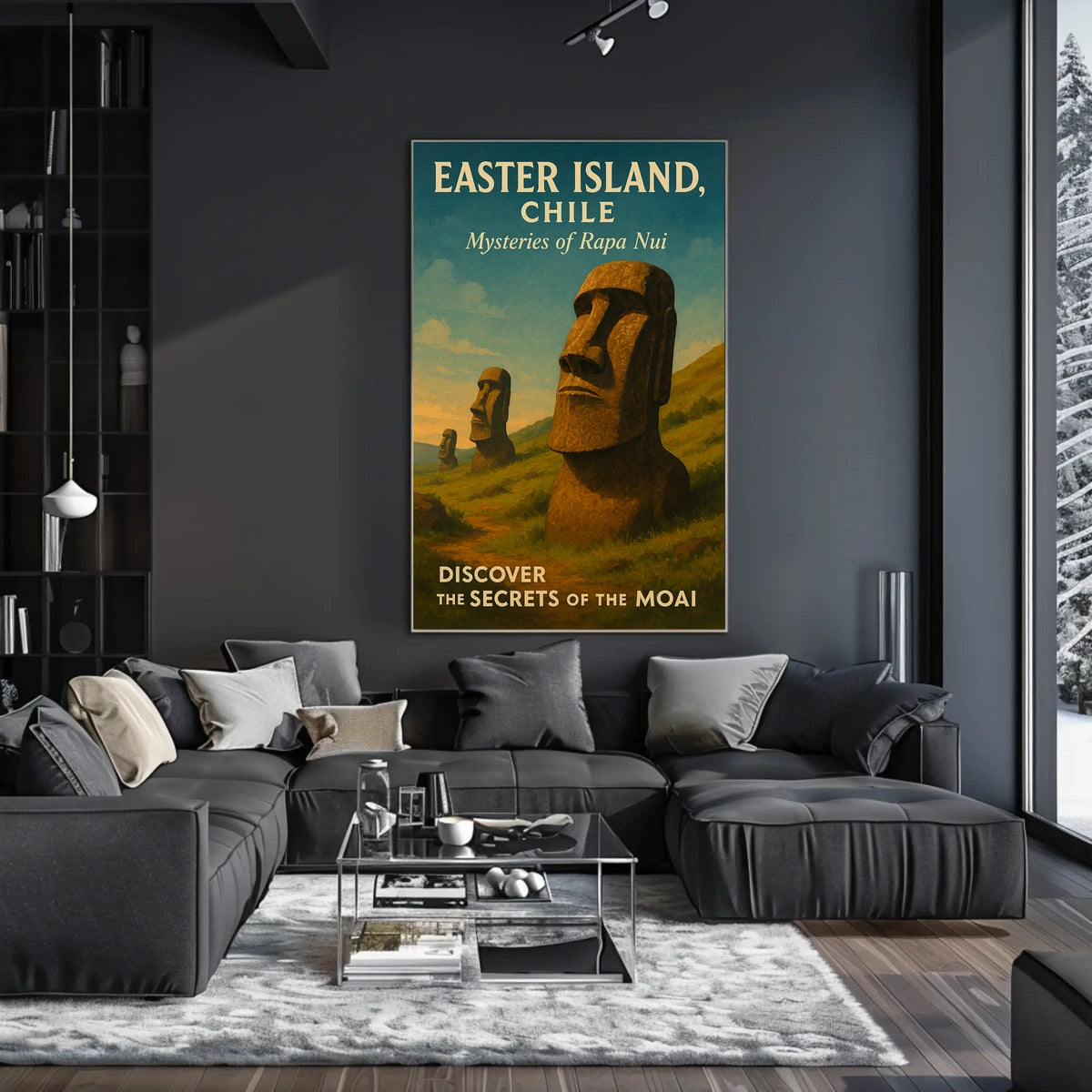 Discover the Mysteries of Easter Island Poster