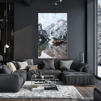 Serene Mountain Lake Poster