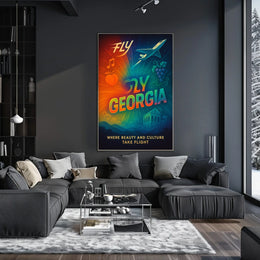 Fly Georgia Poster
