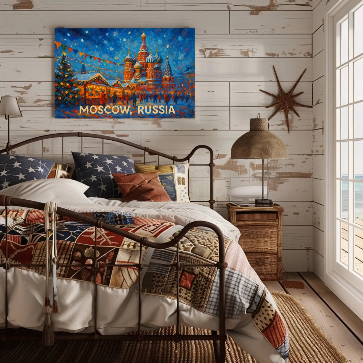 Moscow, Russia Winter Wonderland Poster