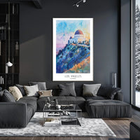 Los Angeles Skyline Poster