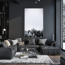 Winter Forest Serenity Poster