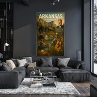 Arkansas The Natural State Poster