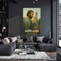 Saint Luke Feast Day Poster