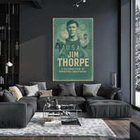 Celebrating a Legend Jim Thorpe Poster