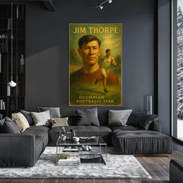Legendary Athlete Tribute Poster