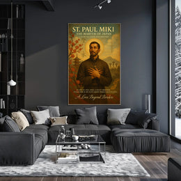 St. Paul Miki The Martyr of Japan Poster