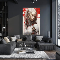 Cybernetic Elegance Poster