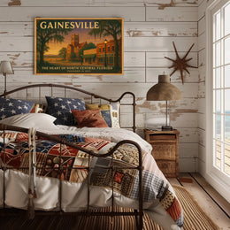 Gainesville Heritage Wall Art Print Decor