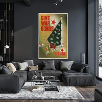 War Bonds Holiday Promotion Poster PosterGoat