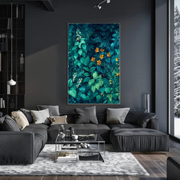 Verdant Serenity Wall Art Print for Home Decor