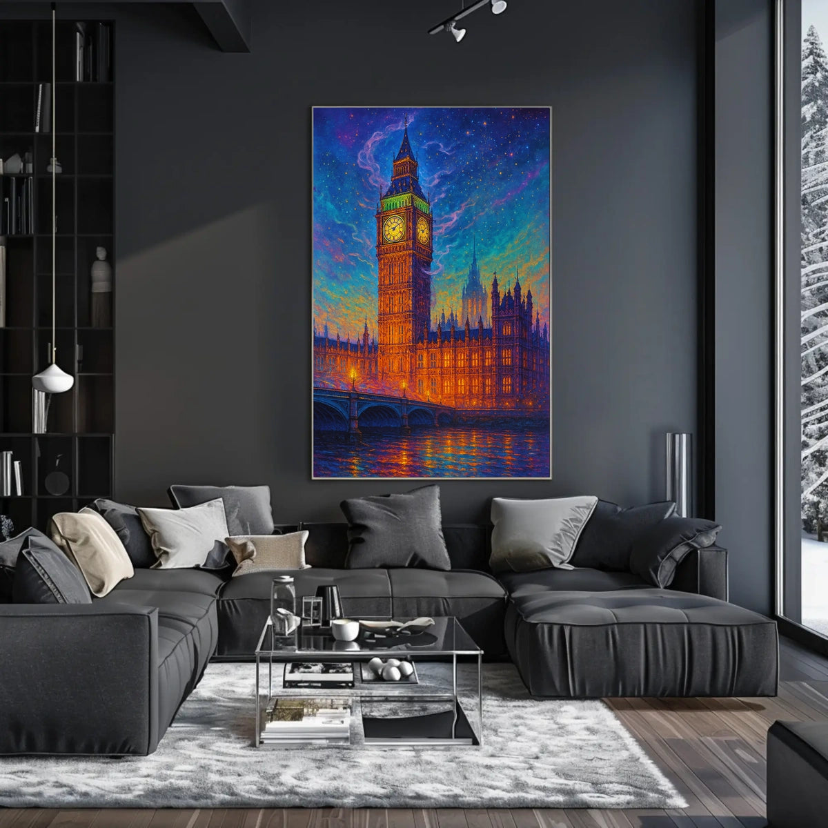 Enchanted Big Ben at Twilight Poster