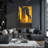 Alfred H. Smith Memorial Bridge Vintage Poster