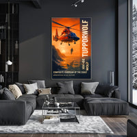 Tupporwolf Guardian of the Coast Poster PosterGoat