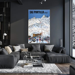 Ski Portillo Adventure Poster