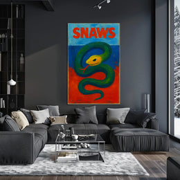 Snaws Serpentine Art Poster
