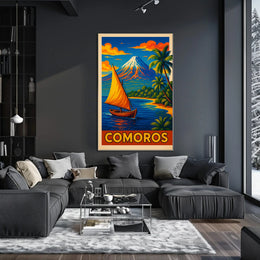 Comoros Island Paradise Poster