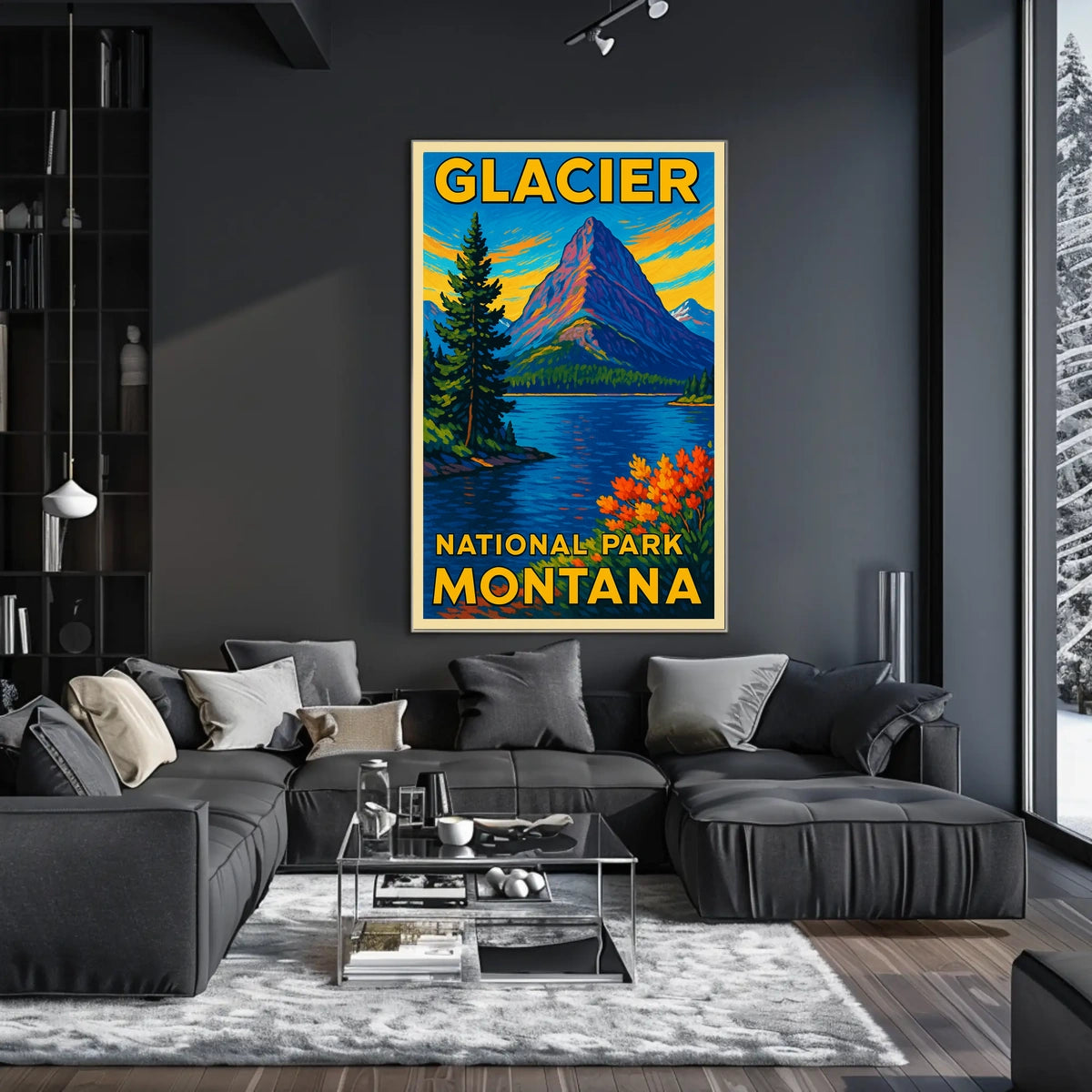 Glacier National Park Montana Poster
