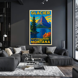 Glacier National Park Montana Poster