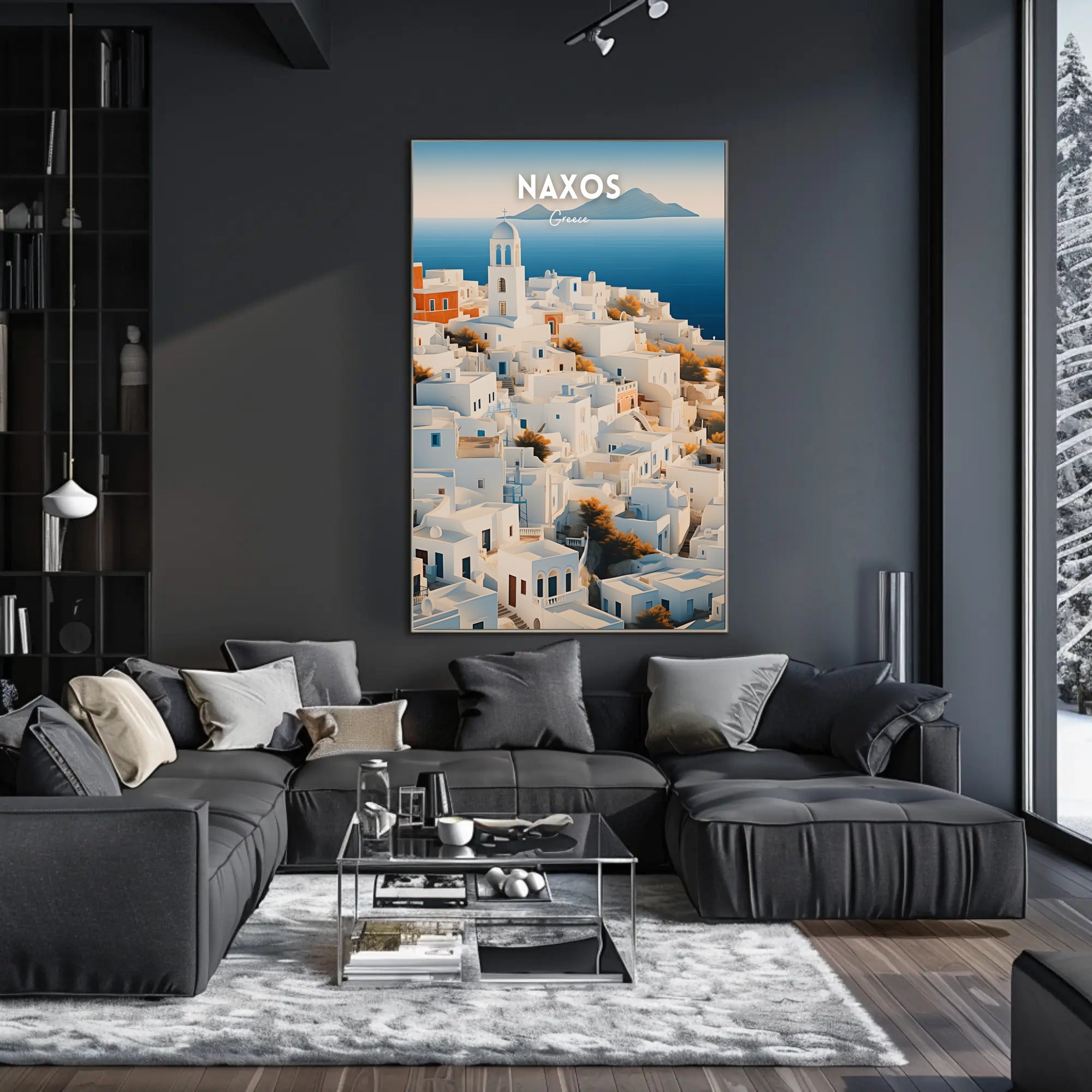 Naxos, Greece Poster