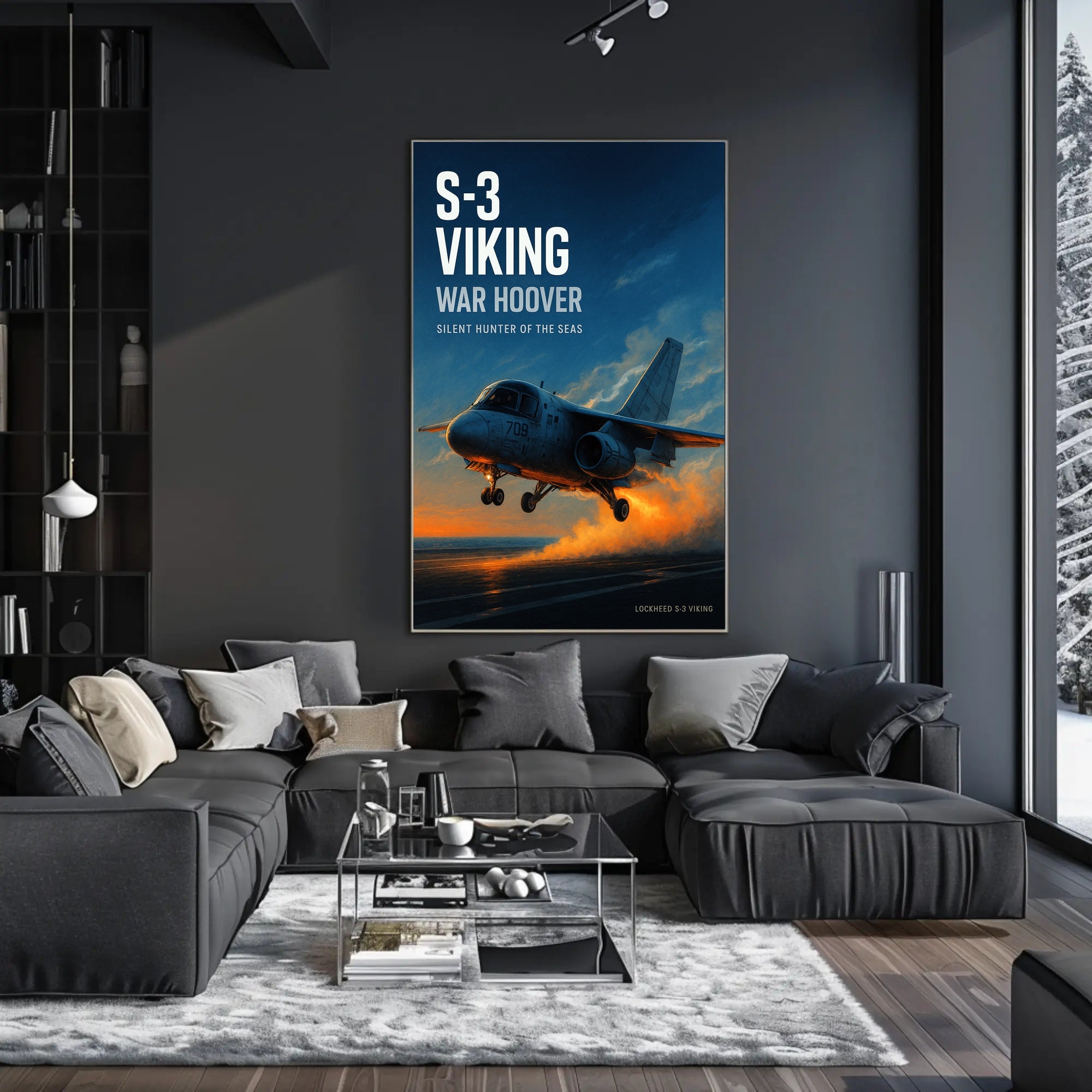 S-3 Viking Silent Hunter of the Seas Poster PosterGoat