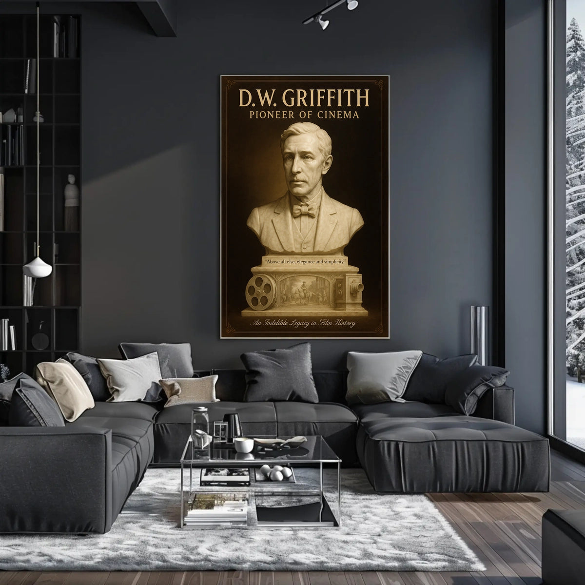 D.W. Griffith Pioneer Of Cinema Poster