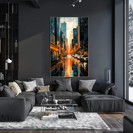 Urban Reflections Poster